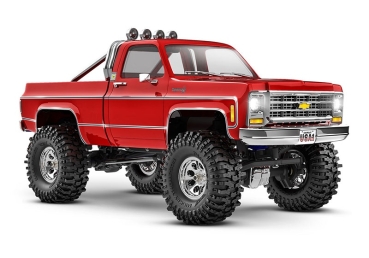 TRX97064-1 TRX-4M CHEVY K10 4X4 LIFTED BLAU 1/18 CRAWLER RTR BRUSHED